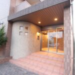 ゆとりのあるエントランスです