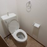 落ち着いた色調のトイレです 落ち着いた色調のトイレです